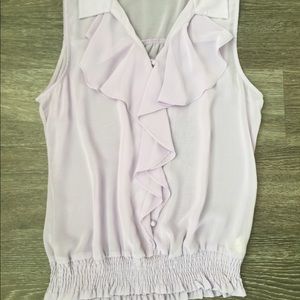 Sheer Lavender Blouse
